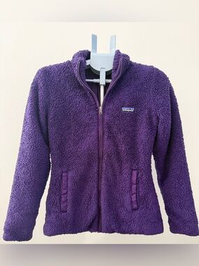 Patagonia Women’s Purple Sherpa Full-Zip Jacket